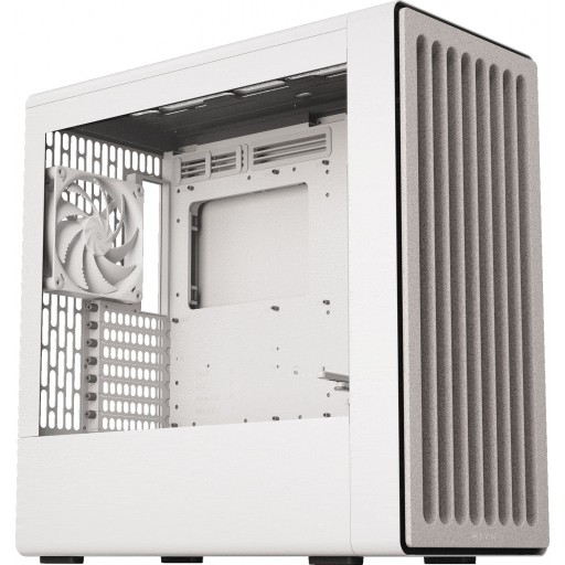 HAVN BF 360 Flow Tempered Glass White SGCC Steel E-ATX Mid Tower Desktop Chassis