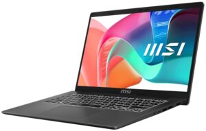 MSI Modern 14 F1MG-856ZA 14″ FULL HD (1920 x 1080 resolution) Laptop MSI Modern 14 F1MG-856ZA 14" FULL HD (1920 x 1080 resolution) Laptop