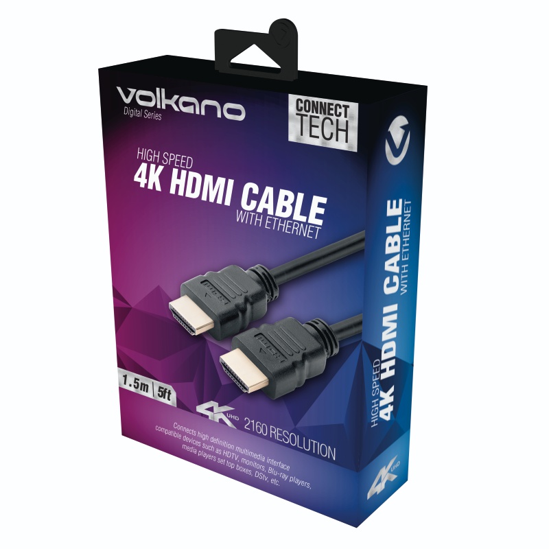 Volkano Digital Series 4K HDMI Cable 1.5Meter