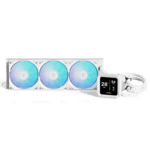 AeroCool APNX LC1-D 360 Digital ARGB 360mm AiO Liquid CPU Cooler - White
