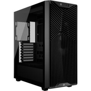 CORSAIR 3200D RS Tempered Glass Black Steel ATX Mid-Tower Desktop Chassis