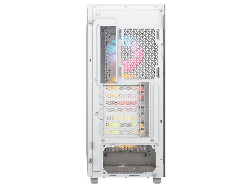 Corsair 3200D RS ARGB Tempered Glass White Steel ATX Mid-Tower Desktop Chassis