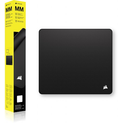 Corsair MM Anti-Fray Cloth 450x400mm Large Black Mouse Pad
