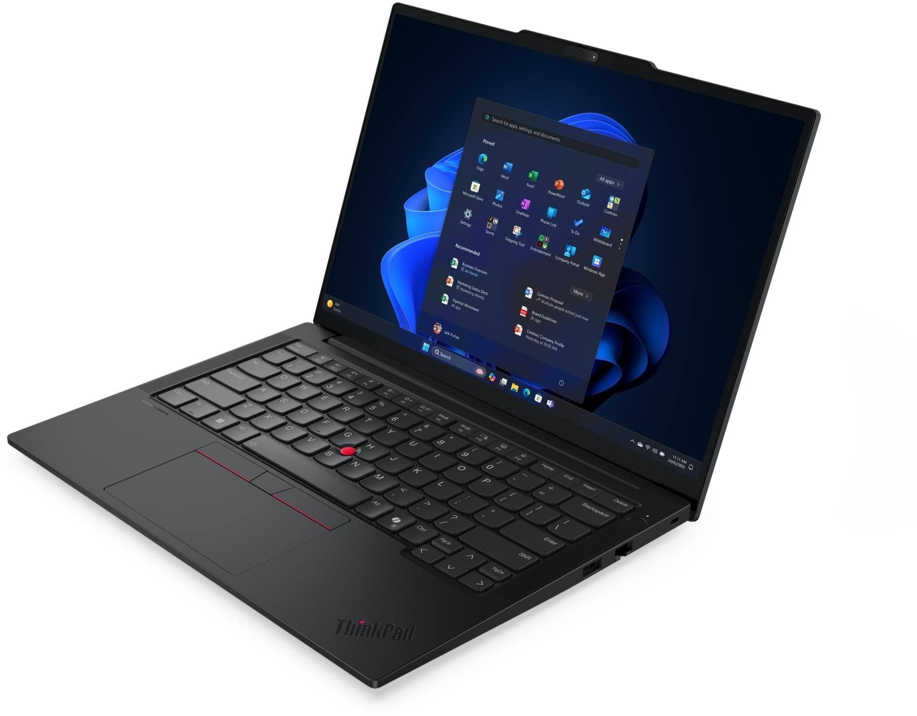Lenovo ThinkPad E14 Gen 8 14" WUXGA (1920x1200) Black Aluminium Laptop