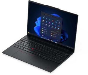 Lenovo ThinkPad E16 Gen 4 16″ WUXGA (1920×1200) Black Aluminium Laptop Lenovo ThinkPad E16 Gen 4 16" WUXGA (1920x1200) Black Aluminium Laptop