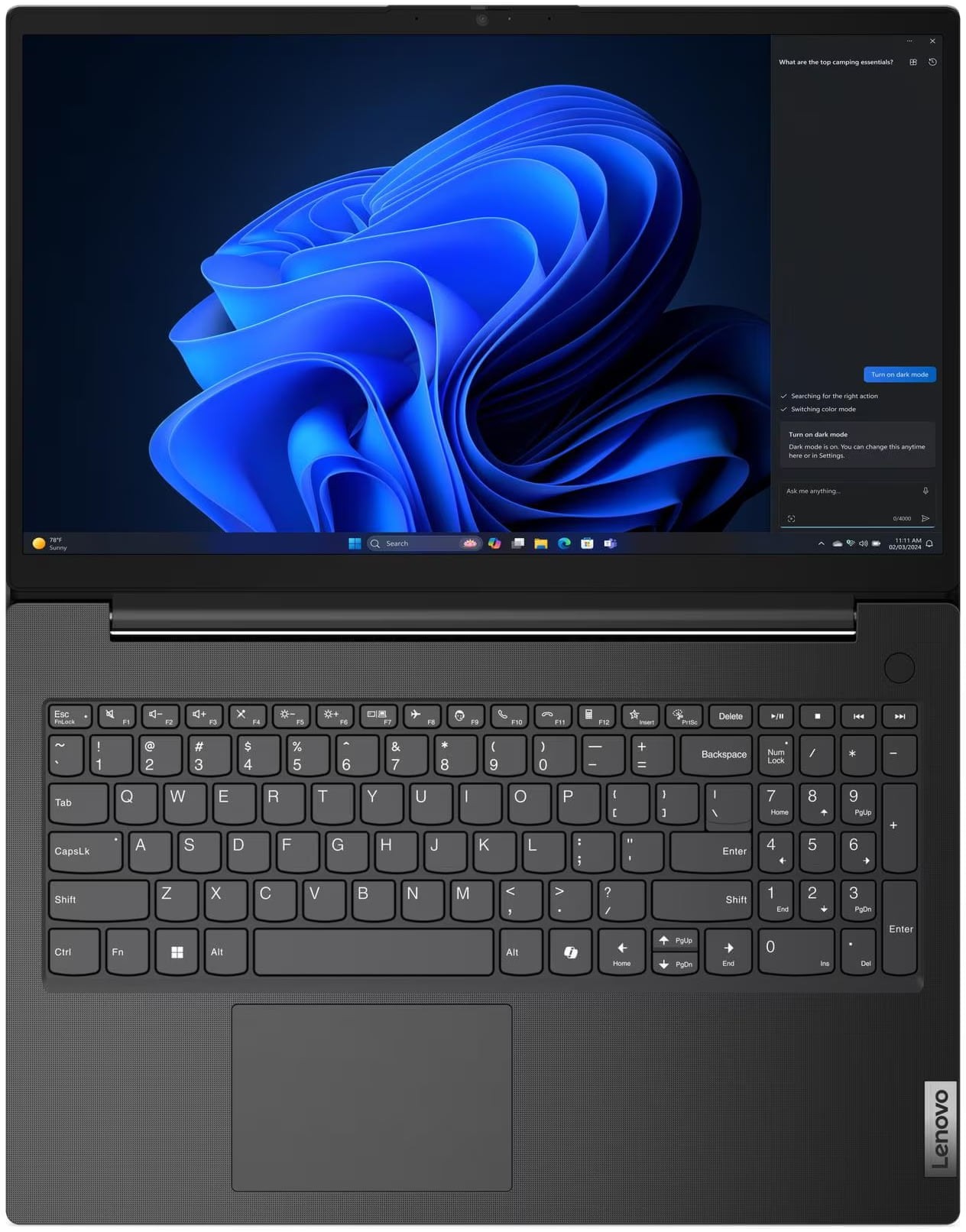 Lenovo V15 G5 IRL 15.6" Full HD (1920x1080) Black Laptop