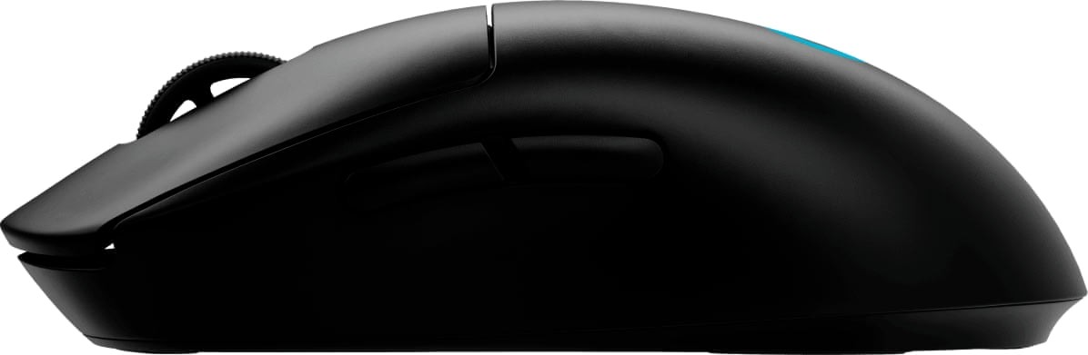 Logitech PRO 2 LIGHTSPEED 44K HERO 2 Optical LIGHTFORCE Opto-Mechanical Ambidextrous Black Wireless Gaming Mouse