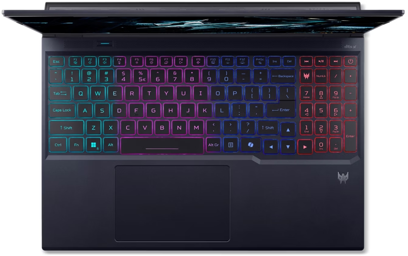 Acer Predator Helios Neo PHN16-73 16" WQXGA (2560 x 1600 resolution) Black Notebook