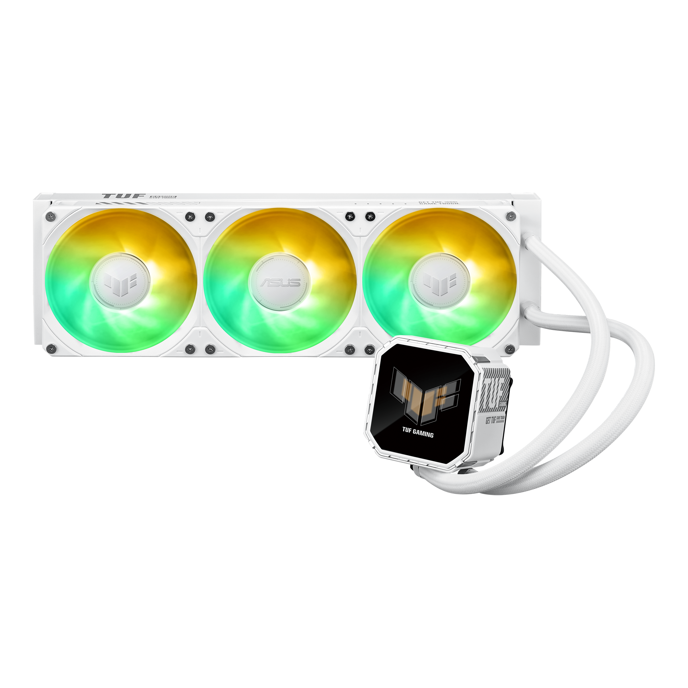 ASUS TUF Gaming LC III 360 ARGB Liquid CPU Cooler - White