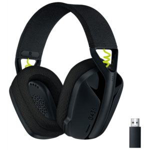 Logitech G435 Lightspeed Wireless Gaming Headset Black and Neon Yellow