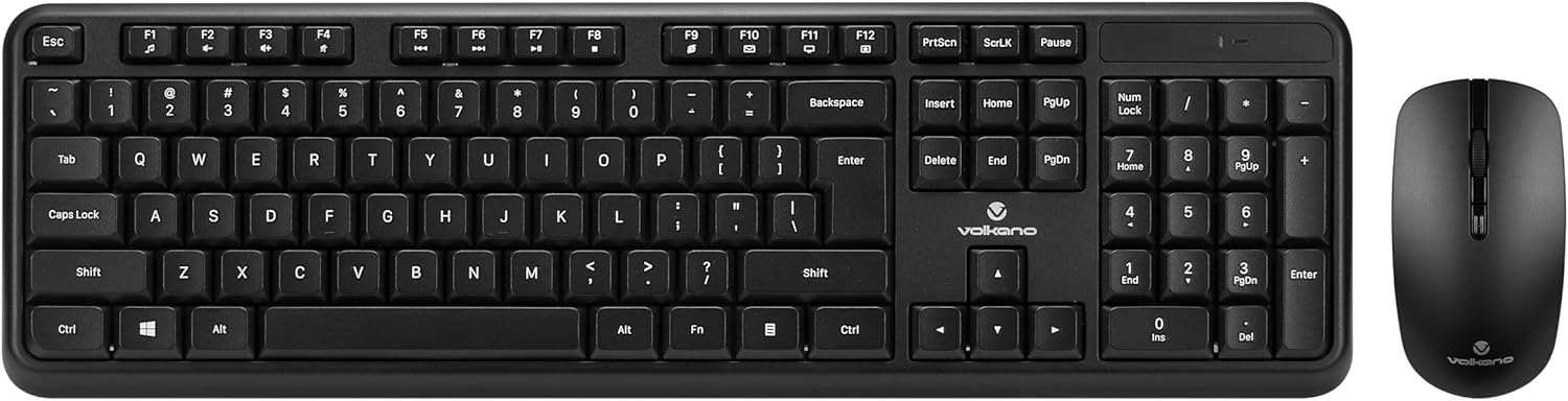 Volkano Opal Series Wireless Keyboard and Mouse Combo
