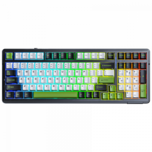 Aula Mechanical Gasket 80 Multimode Keyboard Black,White and Grey