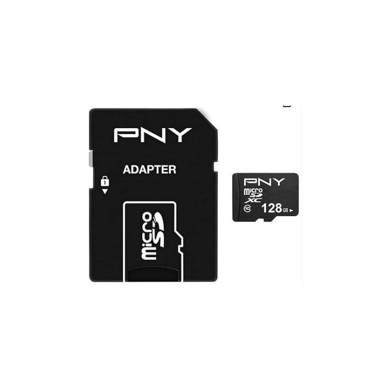 PNY 128GB microSDXC UHS-I Class 10 Memory Card