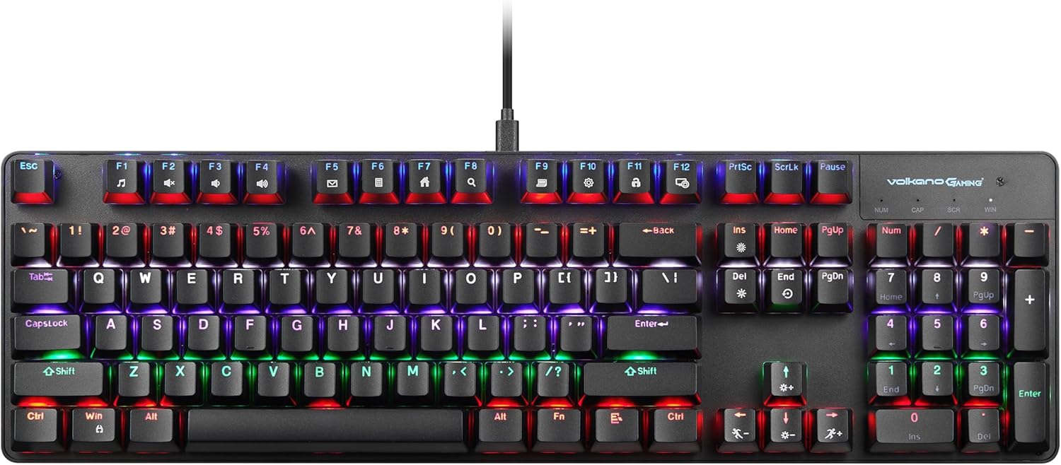 Volkano Gaming Phantom X1 RGB Wired Keyboard