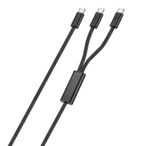 Volkano Weave Series 100W 2-in-1 Cable 1.5m Volkano Weave Series 100W 2-in-1 Cable 1.5m