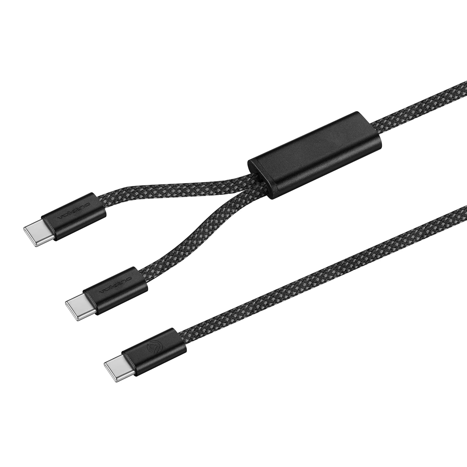 Volkano Weave Series 100W 2-in-1 Cable 1.5m