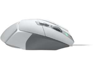 Logitech G502 X Wired Gaming Mouse with Lightforce Hybrid Switches - White