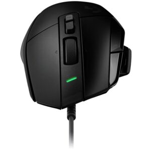 Logitech G502 X Wired Gaming Mouse with Lightforce Hybrid Switches - Black