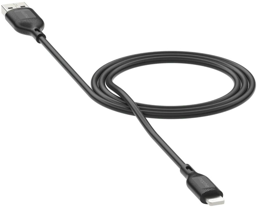 ZAGG Mophie Essentials 3m USB Type-A to Lightning Cable - Black
