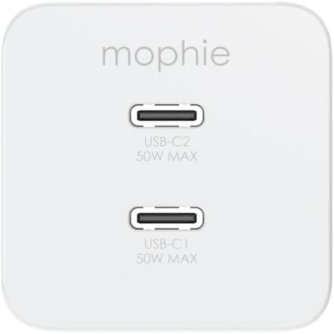 ZAGG Mophie Essentials 50W USB-C Wall Adapter - White