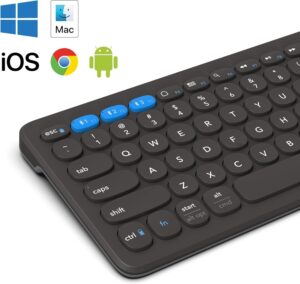 ZAGG Multi-pairing 12-inch Pro Keyboard with Wireless Charging Black