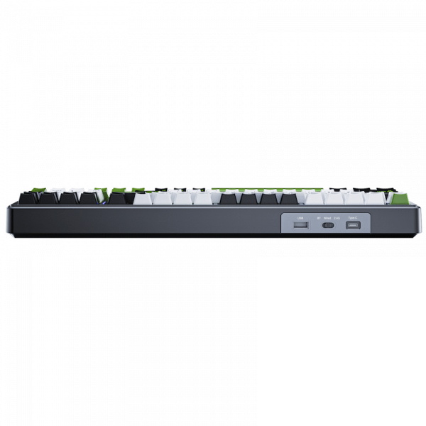 Aula Mechanical Gasket 80 Multimode Keyboard Black,White and Grey