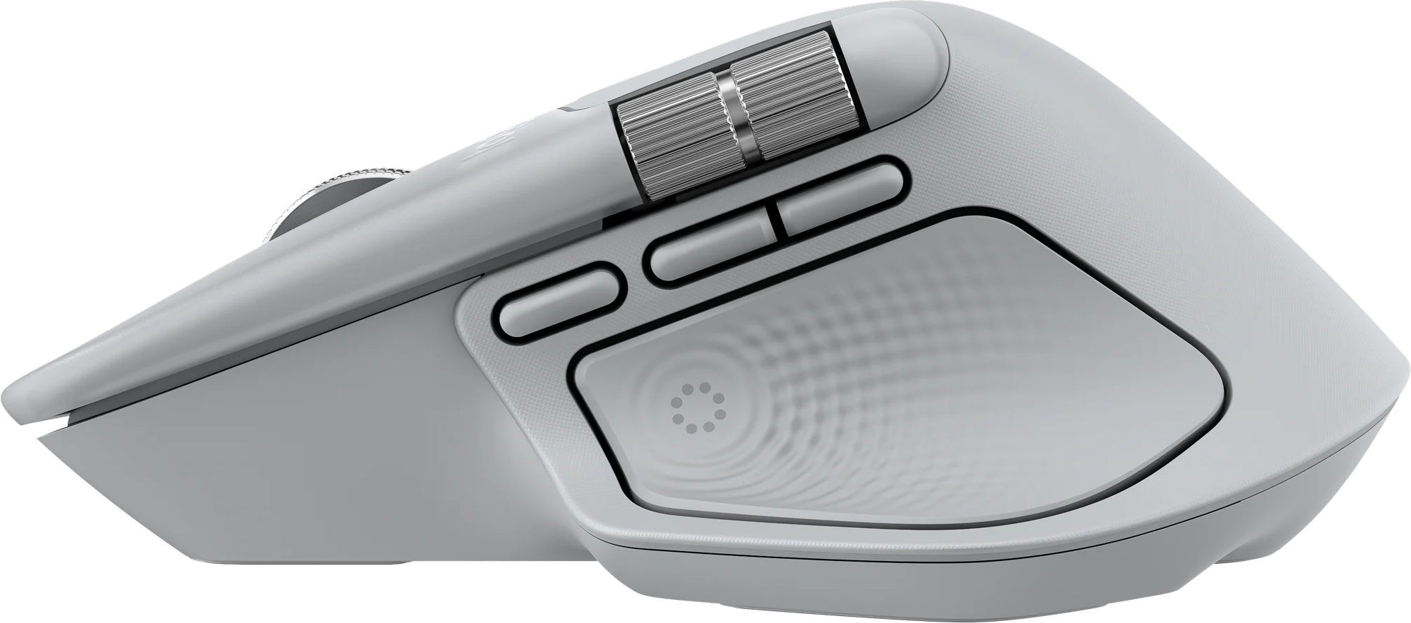 Logitech MX Master 4 8000 DPI Darkfield Haptic Pale Gray Wireless Mouse