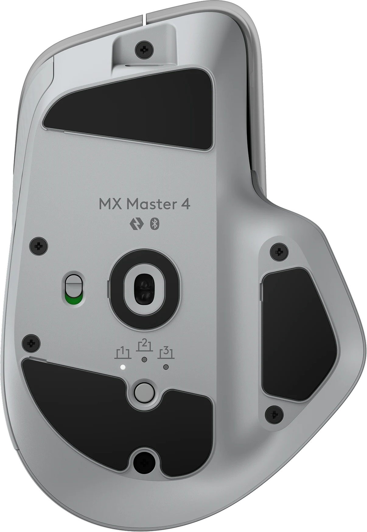 Logitech MX Master 4 8000 DPI Darkfield Haptic Pale Gray Wireless Mouse