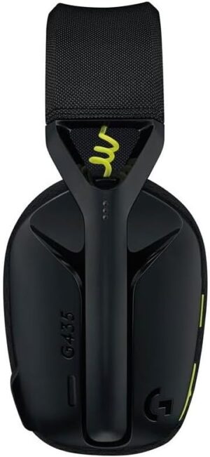 Logitech G435 Lightspeed Wireless Gaming Headset Black and Neon Yellow Logitech G435 Lightspeed Wireless Gaming Headset Black and Neon Yellow