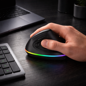 VolkanoX Aether Series Ergonomic Vertical Wireless Mouse