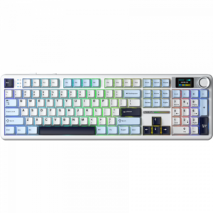 AULA Mechanical Gasket LCD Full Keyboard Multimode – Black/Grey