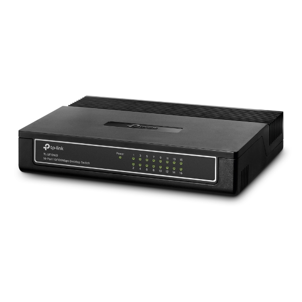 Tp-link TL-SF1016D 16-Port 10/100Mbps Desktop Switch