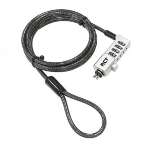 RCT NL-N302 4 Digit 3-in-1 Notebook Security Lock - 1.8m