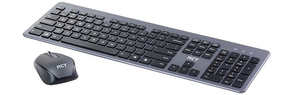 RCT 104-Key Wireless Keyboard and Mouse Combo K11W Wireless Combo