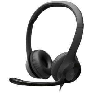 Logitech H390 USB Headset with Noise-Cancelling Mic Logitech H390 USB Headset with Noise-Cancelling Mic
