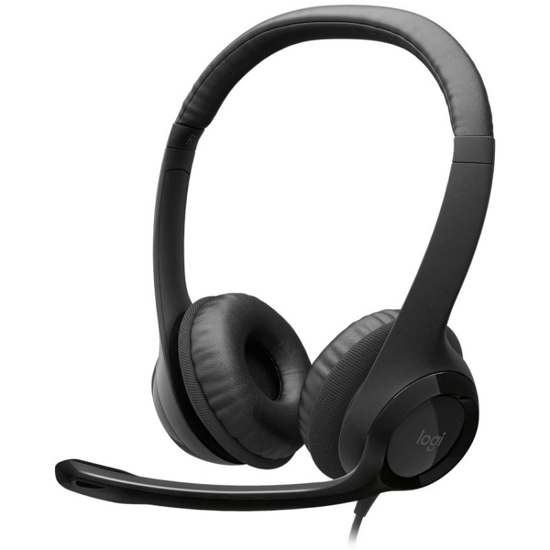 Logitech H390 USB Headset with Noise-Cancelling Mic