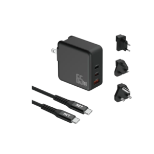 RCT 65W Charging Travel Adapter Kit
