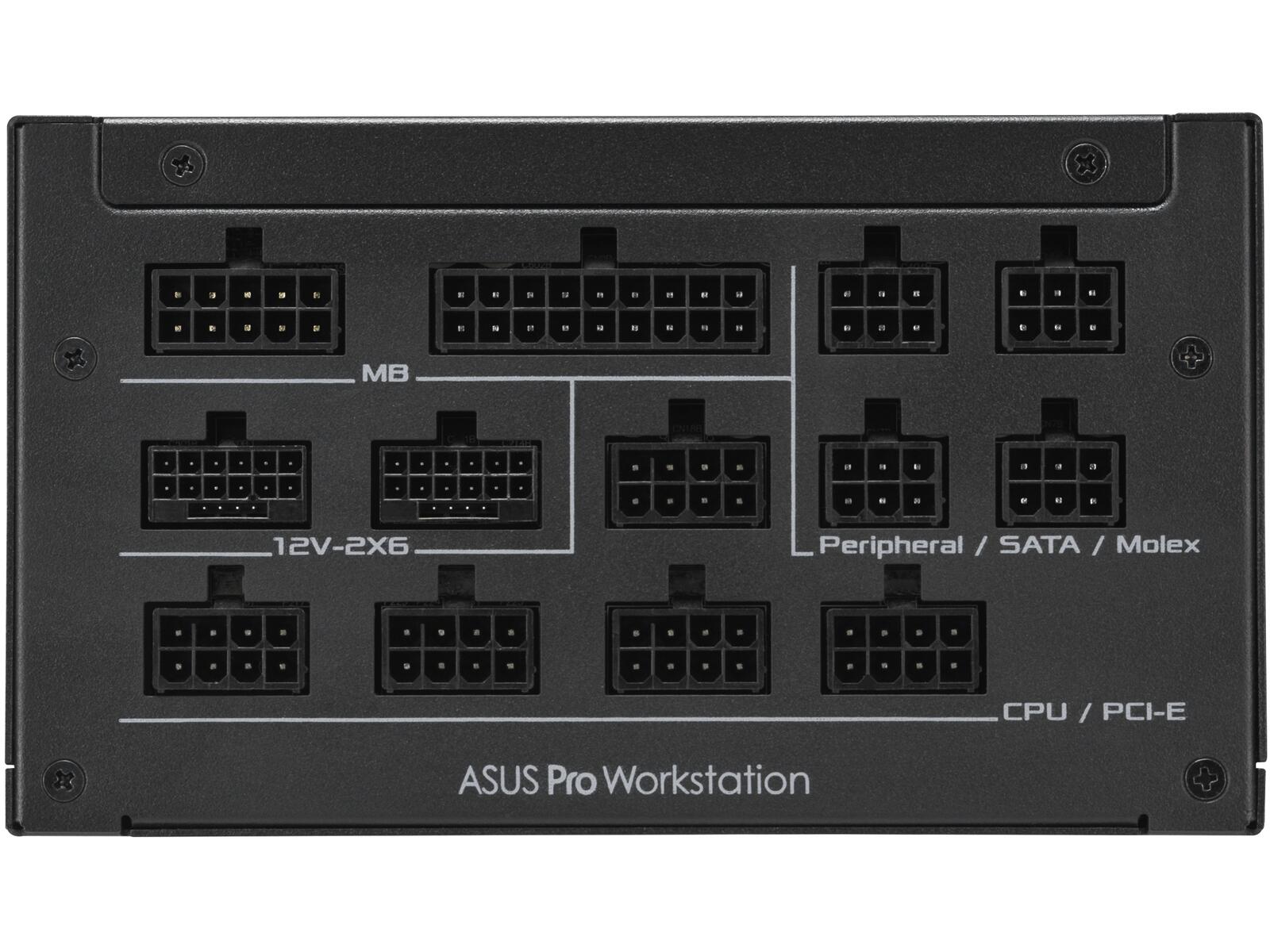 Asus Pro WS 1600W Platinum Fully Modular 80 Plus Platinum ATX Desktop Power Supply
