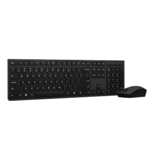 Lenovo 4X31R64316 Professional Wireless Rechargeable Keyboard and Mouse Combo - US English