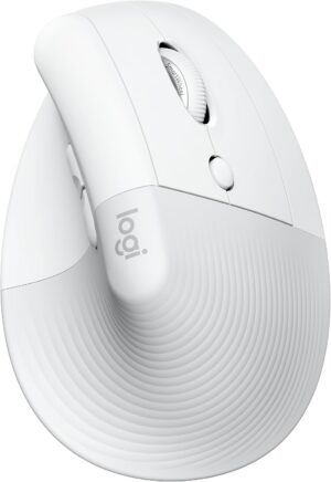 Logitech Lift Vertical Ergonomic Mouse Off-White