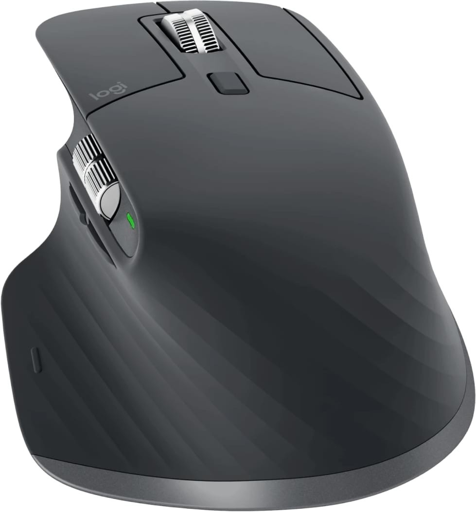 Logitech MX Master 3S Bluetooth Performance 8000 DPI Darkfield Graphite Grey Wireless Mouse