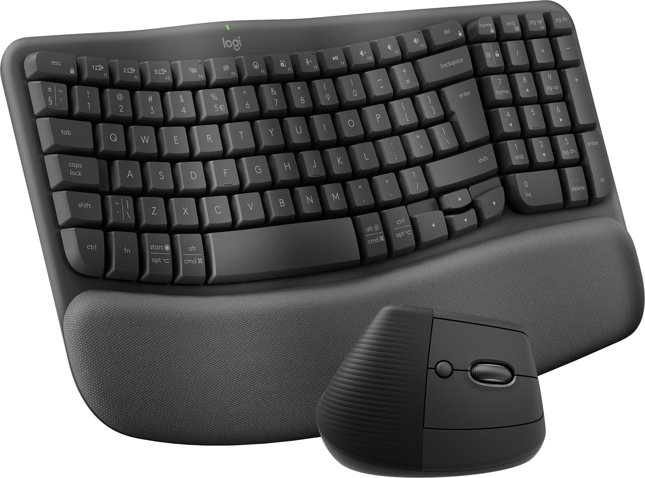 Logitech Wave Keys & Lift Keyboard & Mouse Combo