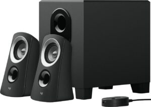 Logitech 2.1 Stereo Satellite & Subwoofer Multimedia Desktop Speaker System