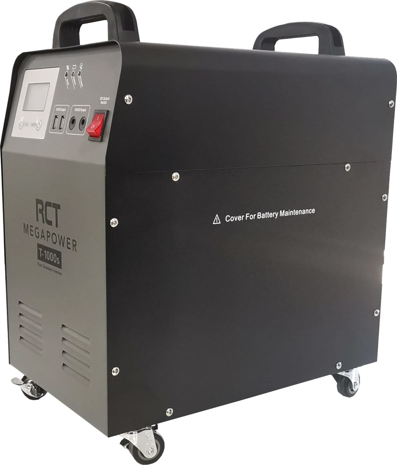 RCT Megapower 1KVA/1000W Inverter Trolley With 1 X 100AH Battery