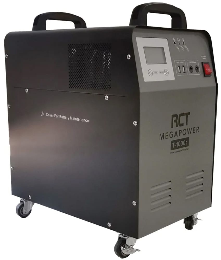 RCT Megapower 1KVA/1000W Inverter Trolley With 1 X 100AH Battery
