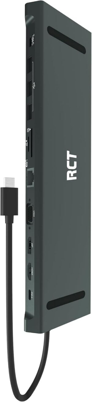 RCT 13-in-1 USB Type-C Dock with MST Function