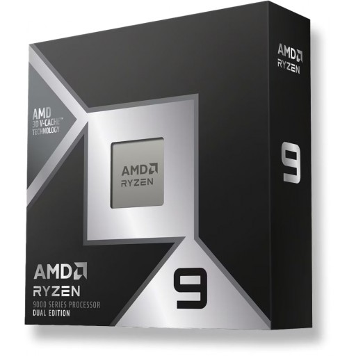 AMD Ryzen 9 9950X3D2 Dual Edition 5.6GHz 16-Core Zen 5 Socket AM5 Desktop CPU - Cooler Not Included