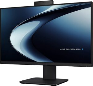 ASUS ExpertCenter P400 AiO Intel Core 7 240H 5.2GHz 10-Core 23.8" Full HD (1920x1080) WVA Anti-Glare 16GB (1x16GB) DDR5-5600 512GB M.2 SSD Windows 11 Pro Black All-In-One Desktop PC