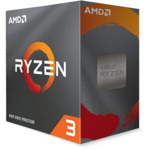 AMD Ryzen 3 4100 4-Core 3.8GHz (4.0GHz Boost) Socket AM4 Desktop CPU